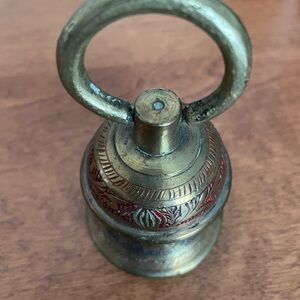 Vintage Brass Decorative Bell